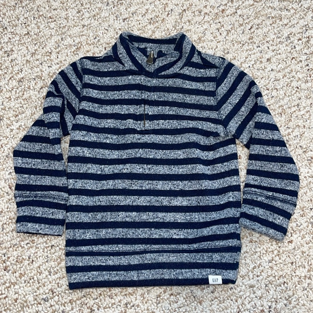 GAP 1/4 zip pullover sweater 2T
